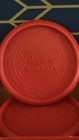 Vintage 1957 Miller High Life Beer Set Of 4 Coasters Soft Red Plastic Rare