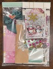 Pink Christmas Scrapbook Junk Journal Kit Embellishments Trinkets Tags Paper