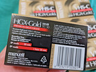 Maxell Hgx-gold Tc-30 Vhs-c Camcorder Videotape 8 Tapes Premium High Grade New