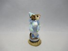 Wee Forest Folk Clown Mouse Blue And Green - Vintage Wff In Older Style Box