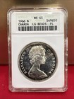 Canada 1966  1 Silver Dollar Ngc Ms65 Pl Proof Like Anacs Coin