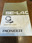 Vntg Pioneer Se-l40 Hi-fi Stereo Headphones W  Orig  Case Vguc Rare Sounds Sweet