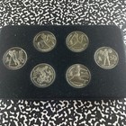 1992 Russia Olympics 6x Coin Proof Set Lot b2406 With Box   C o a 