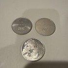 Michael Jordan Nba Bulls Upper Deck space Jam Collectible Silver Coin Lot Of 3