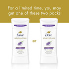 Dove Antiperspirant Deodorant Stick With 48 Hour Protection Lavender Fresh For W