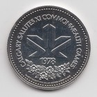 1978 Calgary Alberta Fine Silver Trade Dollar Token Canada Stampede