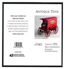 Us  3645e  Antique Toys 37c - Conv Booklet Of 20 - Mnh - 2002 - V1111