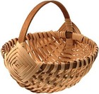 Traditional Rib Basket Weaving Kit - 8  Diameter  Beginner-friendly Supplies