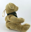 Dan Dee Jointed Brown Teddy Bear Plush International 13   Green Scarf Vintage
