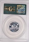 1954 Canada Sf 5 Cents Nickel Coin Pcgs Pl62 Green Holder 5c