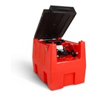 Portable Diesel Tank 58 Gal 10 6 Gpm Fuel Tank W 12v Electric Transfer Pump