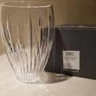 Waterford Crystal Illuminations 8 5  Vase Clear Cut Glass Ireland W original Box