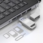 Sim Card Reader - Nano Sim Card Adapter Kit With Eject Pin -
