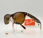 Ray-ban New Wayfarer Rb2132 Mens Sunglasses Havana Frame Brown B-15 Lens 55mm
