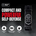 Police Magnum Oc Pepper Spray 3oz Safety Flip Top Stream Self Defense Protection
