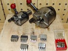 2 Geometric Die Heads 5 16 And 9 16 Front Trip 5 8 Shank W Chasers