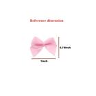 80pcs Mini Satin Ribbon Bows Flowers 1  X3 4 appliques Diy Craft Scrapbooking   