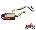 Carbon Exhaust Full System Stainless Pipe Rs9 For Honda Crf110f Crf110 Crf 110f