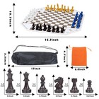 3 Or 4 Player Chess Board Game Set 64 Pieces Colorful Chess chess For    