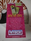 Nib Vtech Vt 03-9111 Chartreuse Lime Green See Through Cordless Phone