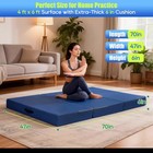 70in X 47in X6in Gymnastics Gym Folding Exercise Aerobics Tumbling Yoga Play Mat