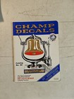 Champ Decals Model Railroad Lettering Transfers Ho   O Scale 1990 Catalog 