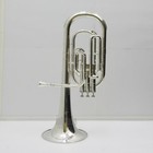 Yamaha Yah-203s Eb Alto Horn Silver Plated Brass W  Hard Case Japan