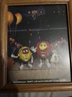 Vintage M m   s Candy Art Lithograph In Frame Trick Or Treating Edition