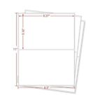 100-20000 Premium 8 5x5 5 Round Corner Shipping Labels Half Sheet Self Adhesive
