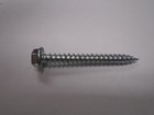 Sheet Metal Screws  8 X 1-1 2  Long Hex Head Steel Lot Of 50  2483