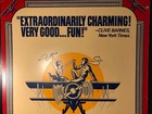Vintage Broadway Window Card Poster - Going Up At Golden Theatre 1976