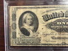 Fr  219  1 1886 Silver Certificate Banknote rosecrons-huston