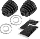 Caltric Rear Axle Inner And Outer Cv Boot Kits Compatible With Polaris Sportsman
