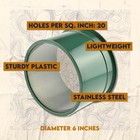 Se 5 5 Inch Mini Stackable Classifier Gold Prospecting Pan - 20 Gp4-20  Green