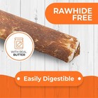 Canine Naturals Peanut Butter Chew - 100  Rawhide Free Dog Treats - Made With   