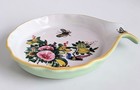Williams Sonoma Famille Rose Spoon Rest Nib Porcelain Easter Spring