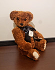 21  Artist Teddy Bear  edward T Bear  - Mohair Jointed Handmade Ltd - Signed 