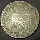 1776 Date Of Independence  Us  Dutch Colonial Silver Leg Dollar  Silver Dukaat Z