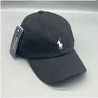 Polo Ralph Lauren Cotton Chino Ball Cap Adjustable Buckled Strap Curved Brim