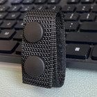 4 Pcs Nylon Duty Belt Keepers - Double Snaps For 2   Wide Police Duty Belt  B   