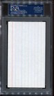 Enos Slaughter Autographed   Signed Index Card - Psa dna Encapsulated - Auto
