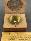 Nautical Vintage Antique  Pocket  Brass Marine  Compass   Perpetual Calendar