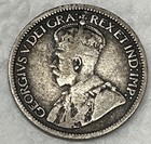 1917 Canada 10 Cents Dime Silver Coin   Strong  Original Coin