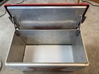 Vintage Cronstrom s Miller High Life Metal Picnic Cooler Ice Chest