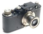 Leica Ii  d  Black Rangefinder M39 Screw Mount Nickle Leitz Elmar 3 5 F 5cm Lens