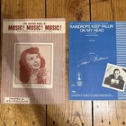 Lot 28 Vintage Sheet Music Songbooks Piano Vocal Music Collection