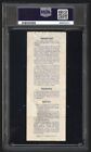 Hof Reggie Jackson 1977 Signed Baseball World Series Gm 6 Ticket Psadna Auto 10