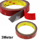 10ft Strong Permanent Double Sided Adhesive Glue Tape Super Sticky For Car 10pcs