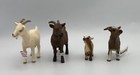 Schleich Goat Herd Lot Of 4 Nanny   Baby Farm Animals Retired 13828 13719 13716
