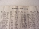 Vintage 1966 Starke County Indiana Plat Book - Genealogy